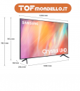 SAMSUNG Crystal UHD 4K UE55AU7170