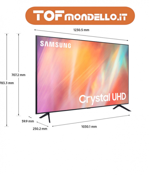 SAMSUNG Crystal UHD 4K UE55AU7170