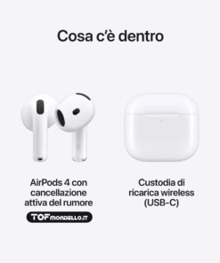 Apple AirPods 4 (Cancellazione del Rumore) USATE