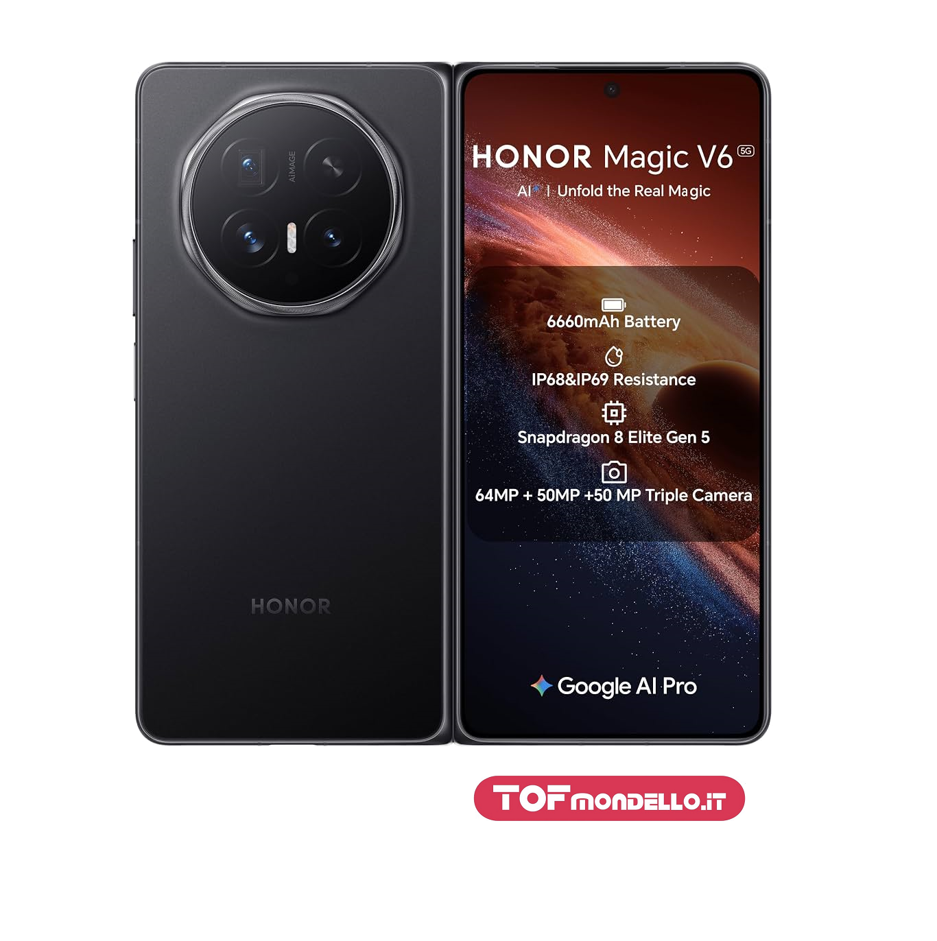 Honor Magic V6 16-512 - USATO - immagine 4